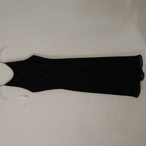 Chelsea Nites Women's Size 12 Spaghetti Strap, Beaded Bodice Dress